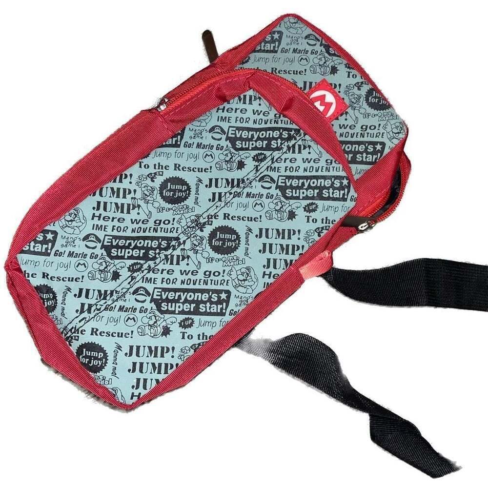 Nintendo Switch Go Pack Sling Bag Shoulder Pack Mario Edition Crossbody Belt Bag